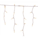 Celebrations Platinum LED T5 Warm White 100 ct Icicle Christmas Lights 9.5 ft.