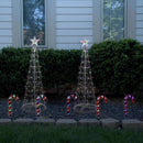 Celebrations Platinum Brilliant LED RGBW Outdoor Kit 4 ft. Yard Decor