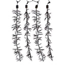 Celebrations LED Clear Cluster Rain Lights 47 in. Hanging Decor, Pack of 12