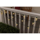 Celebrations Platinum LED C9 RGBW 25 ct String Christmas Lights 25 ft.