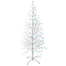 Celebrations LED Multi Birch 5.5 ft. Yard Decor