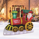 A Holiday Company LED Santa's Express Train 11 ft. Inflatable