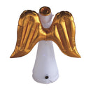 A Holiday Company LED Angel with Gold 6 ft. Inflatable