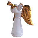 A Holiday Company LED Angel with Gold 6 ft. Inflatable