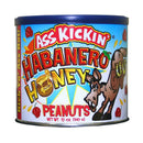 Ass Kickin' Habanero Honey Peanuts 12 oz Canister