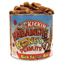 Ass Kickin' Habanero Honey Peanuts 12 oz Canister