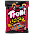 Trolli Sour Brite Crawlers Fruit Punch Gummi Candy 5 oz, Pack of 12