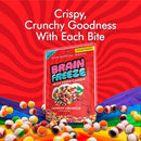 Brain Freeze Rainbow Crunch Fruit Candy 5.6 oz, Pack of 12