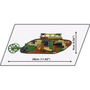 COBI Mark I Male C19 Tank Block Set Multicolored 878 pc