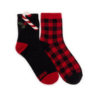 Muk Luks Women's Cozy Holiday One Size Fits Most Novelty Socks Assorted, Pack of 25