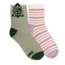 Muk Luks Women's Cozy Holiday One Size Fits Most Novelty Socks Assorted, Pack of 25