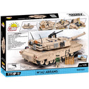 COBI M1A2 Abrams Tank Block Set Cream 975 pc