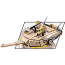COBI M1A2 Abrams Tank Block Set Cream 975 pc