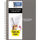 Five Star Mead 5 in. W X 7 in. L College Ruled Wire Bound Assorted Notebook, Pack of 12
