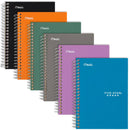 Five Star Mead 5 in. W X 7 in. L College Ruled Wire Bound Assorted Notebook, Pack of 12