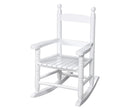 Slat Rocking Chair - White