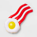 Egg and Bacon Float - Sun Squad™: PVC Novelty Pool Float, Ages 6+