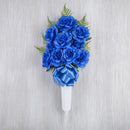Gerson Rose Memorial Vase Cemetery Grave Decor 1 pk, Pack of 12