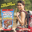Ass Kickin' Bacon Ranch Pretzels 12 oz Bagged