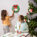Plus-Plus Puzzle By Number Holiday Wreath Puzzle Multicolored 500 pc