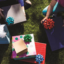Hennessy Gift Wrap Repeat-A-Bow Green Gift Bows, Pack of 4