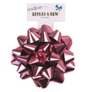 Hennessy Gift Wrap Repeat-A-Bow Pink Gift Bows, Pack of 4