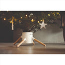 Tree Nest Metal/Wood Real Christmas Tree Stand 10 ft.