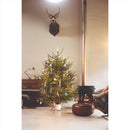 Tree Nest Metal/Wood Real Christmas Tree Stand 10 ft.