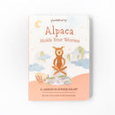 Slumberkins Alpaca's Stress Relief Plush & Book Kin Set Multicolored 3 pc