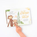 Slumberkins Bigfoot's Self-Esteem Plush & Book Kin Set Brown 3 pc