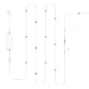 Feit Starter Kit LED Smart-Enabled Permanent Color Changing String Lights Multicolored 50 ft. 30 lig
