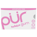 PUR Sugar Free Bubblegum Chewing Gum 1 pk 9 pc, Pack of 12