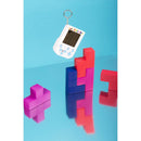 Fizz Tetris Key Ring Arcade Game White