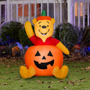 Disney 3 ft. LED Prelit Pooh in Pumpkin-SM Inflatable
