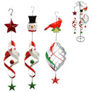 Alpine Hanging Swirling 23 in. Hanging Decor, Pack of 12