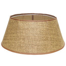 Dyno Walnut Faux Wicker Tree Collar 11 in., Pack of 4