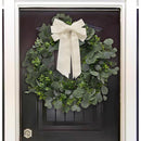 Dyno Ivory Christmas Bow 10 in., Pack of 12