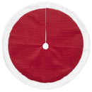 Dyno Red/White Tree Skirt, Pack of 4