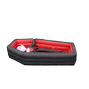 A Holiday Company 2.6 ft. LED Animated Rising Vampire in Coffin Inflatable