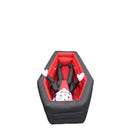A Holiday Company 2.6 ft. LED Animated Rising Vampire in Coffin Inflatable