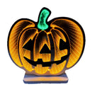 Celebrations Orange 192 ct 11.8 in. LED Prelit Pumpkin Halloween Decor, Pack of 4
