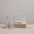 Creative Co-Op Clear Nutcracker Table Decor 11 in., Pack of 6
