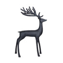 Creative Co-Op Black Reindeer Table Decor 18 in., Pack of 2