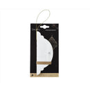 Decoris White Onion Ornament 6 in.