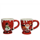 Decoris Red Santa Claus Mug 4 in., Pack of 24