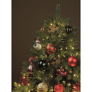 Decoris Red/Green/Gold Shatterproof Ornaments