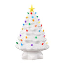 Mr. Christmas LED White Nostalgic Tree Table Decor 14 in.