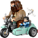 LEGO Harry Potter Hagrid & Harry's Motorcycle Ride Building Set Multi 617 pc