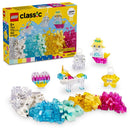 LEGO Classic Magical Transparent Box Building Toy Multi 340 pc