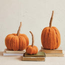 Creative Co-Op 8 in. Pumpkin Fall Decor, Pack of 6